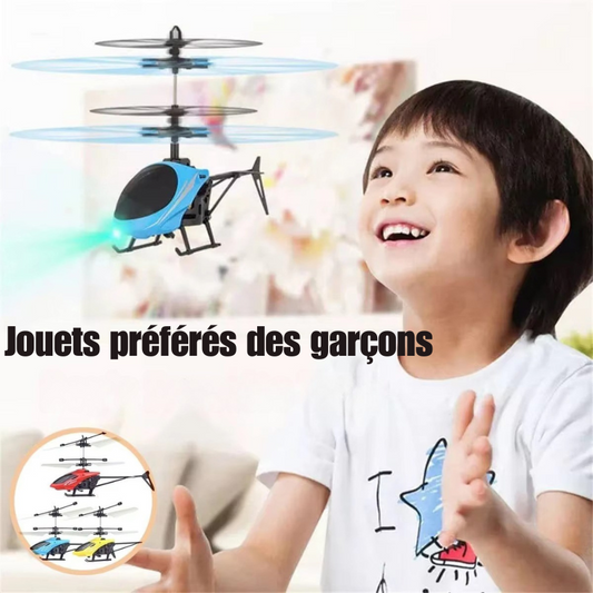 Mini Drone RC rechargeable – Hélicoptère télécommandé anti-chocs pour enfants