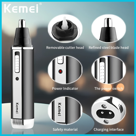Tondeuse Électrique Rechargeable 4 En 1 Kemei KM-6630